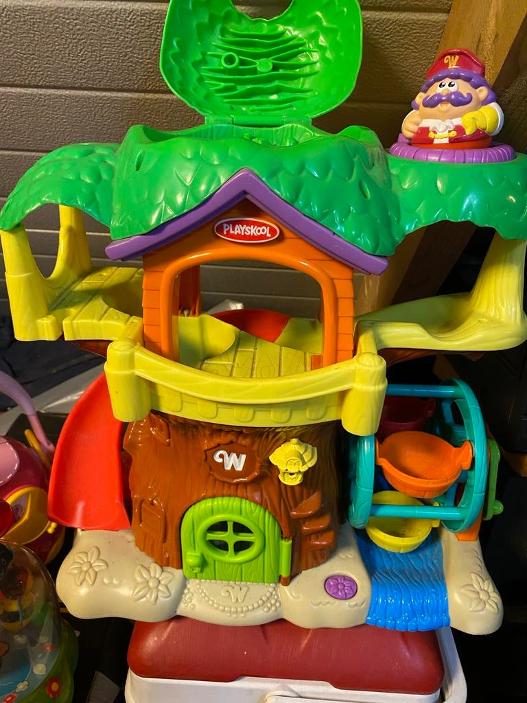 Playskool Speelhuis Boomhut met figuur, Ophalen of Verzenden, Gebruikt, Kunststof