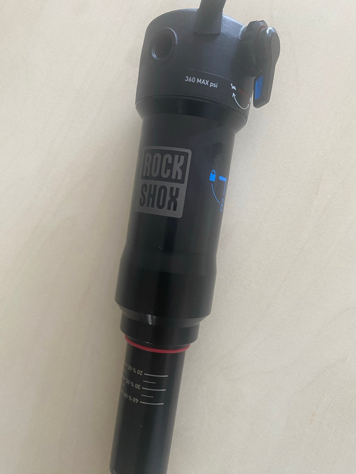 RockShox Deluxe Select+ Achterdemper, Fietsen en Brommers, Fietsonderdelen, Overige typen, Ophalen of Verzenden, Zo goed als nieuw