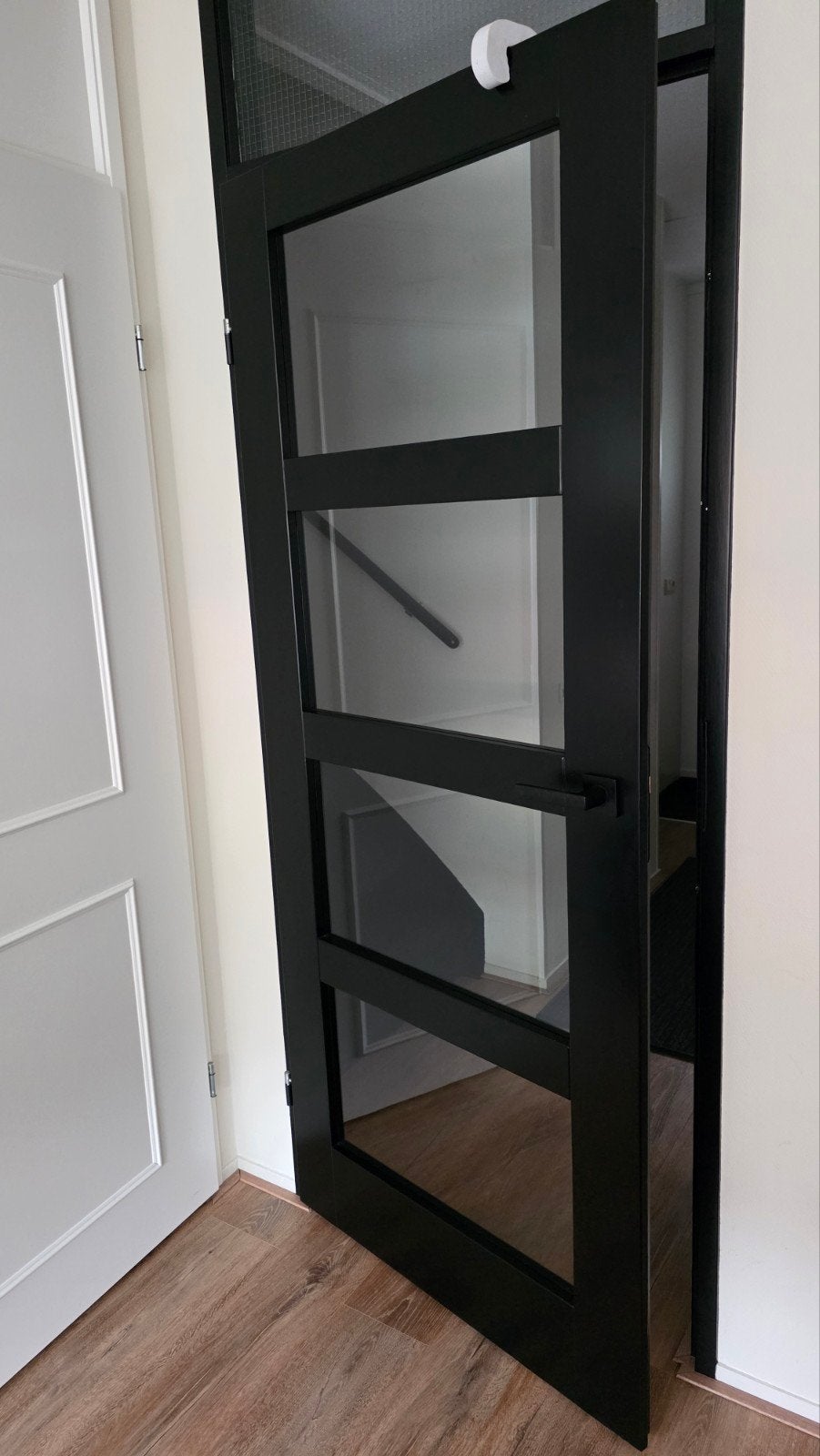 opdek deur, Ophalen, Binnendeur, 200 tot 215 cm, Glas