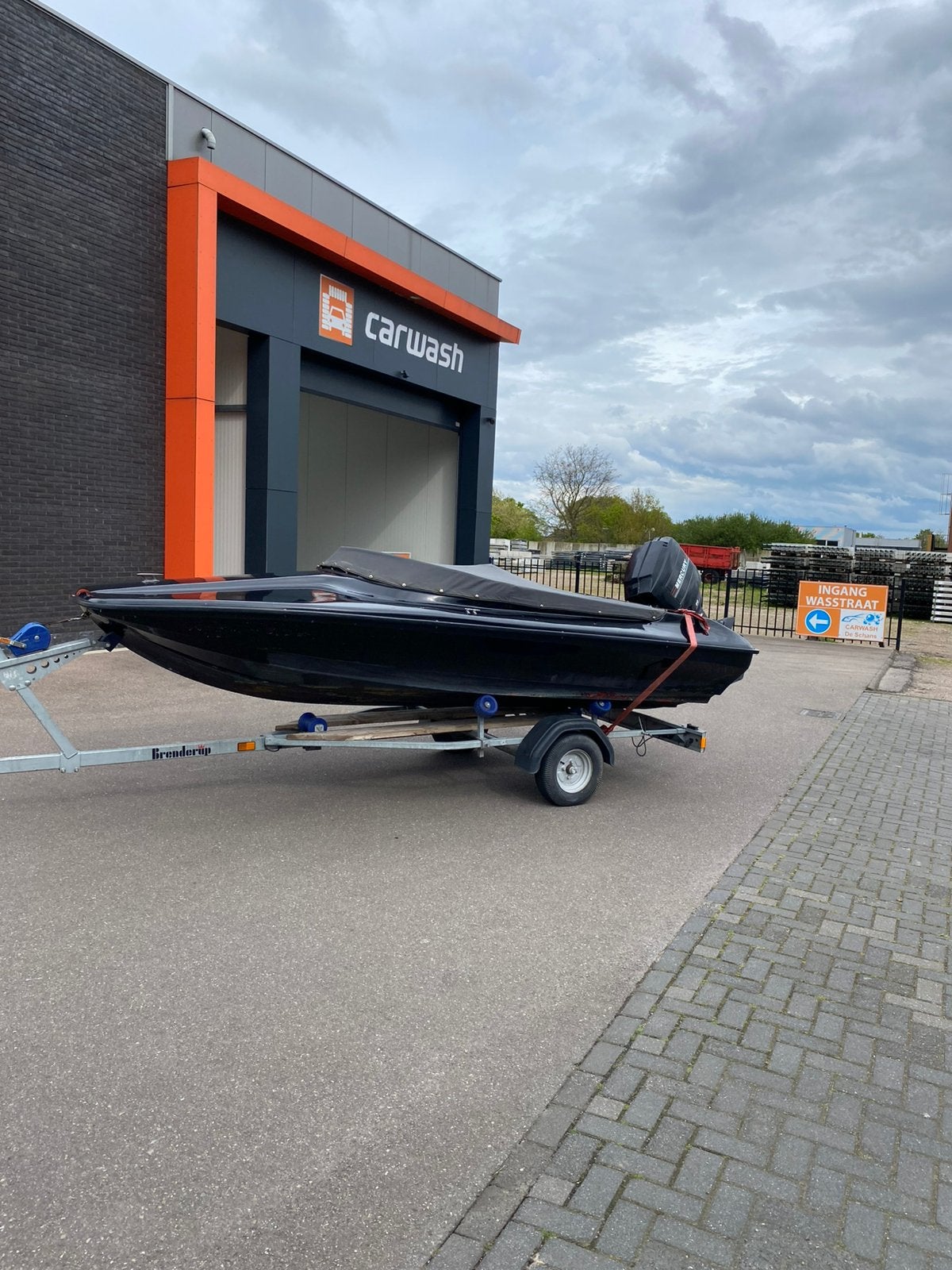 Shakespeare magnum met trailer, Ophalen of Verzenden, Zo goed als nieuw