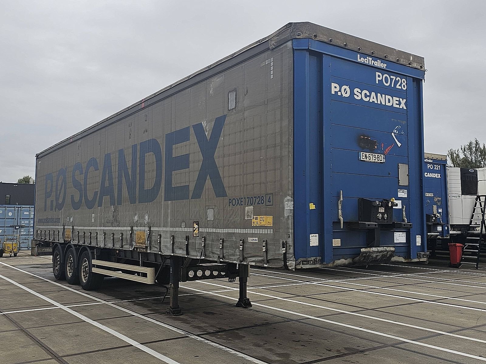 LECI TRAILER SREM coil, Overige kleuren, Bedrijf, Aanhangers en Opleggers, Te koop