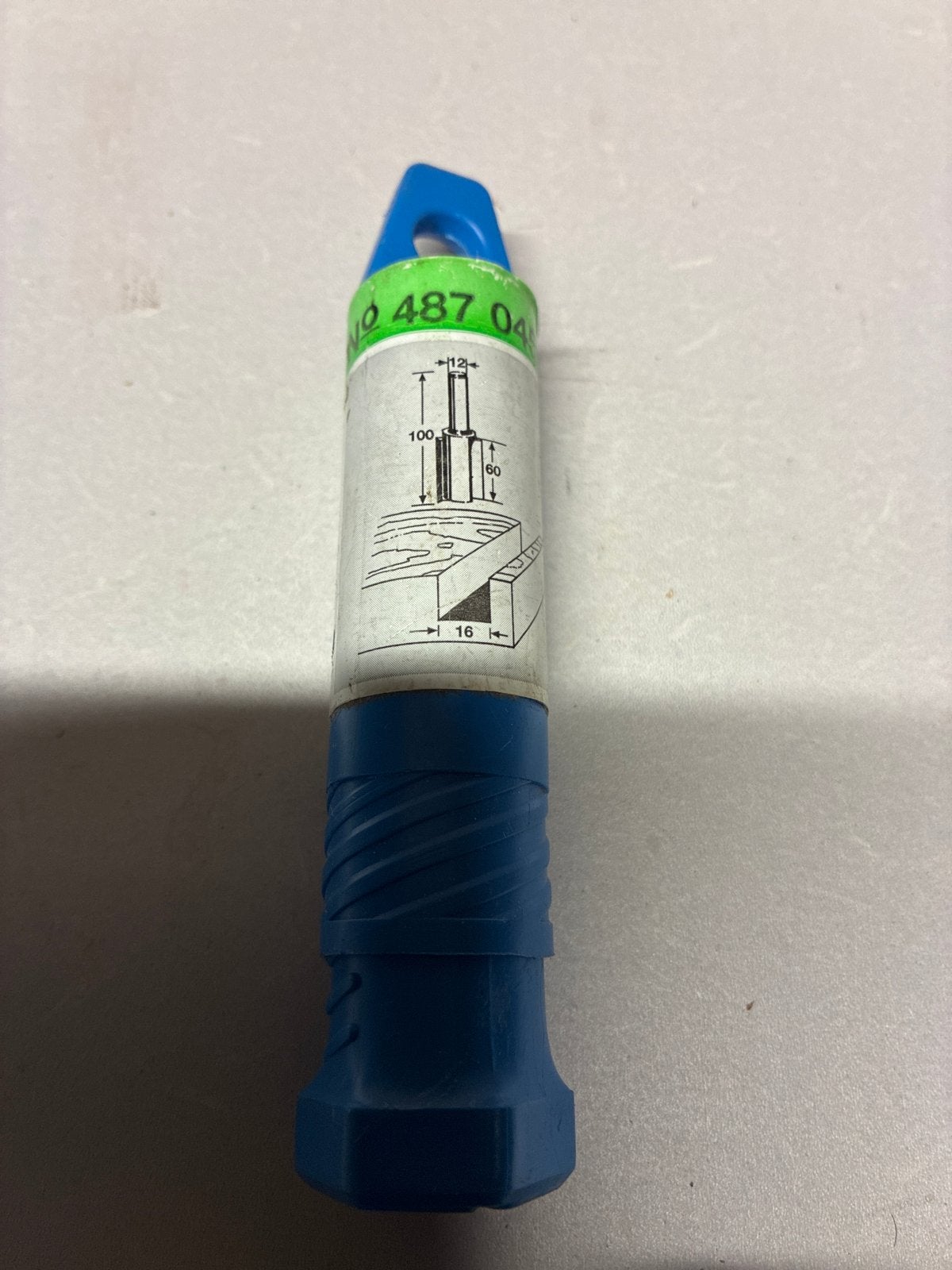 Freesbit voor bovenfrees - 12mm schacht, 16mm diameter, Ophalen of Verzenden, Gebruikt, Bovenfrees