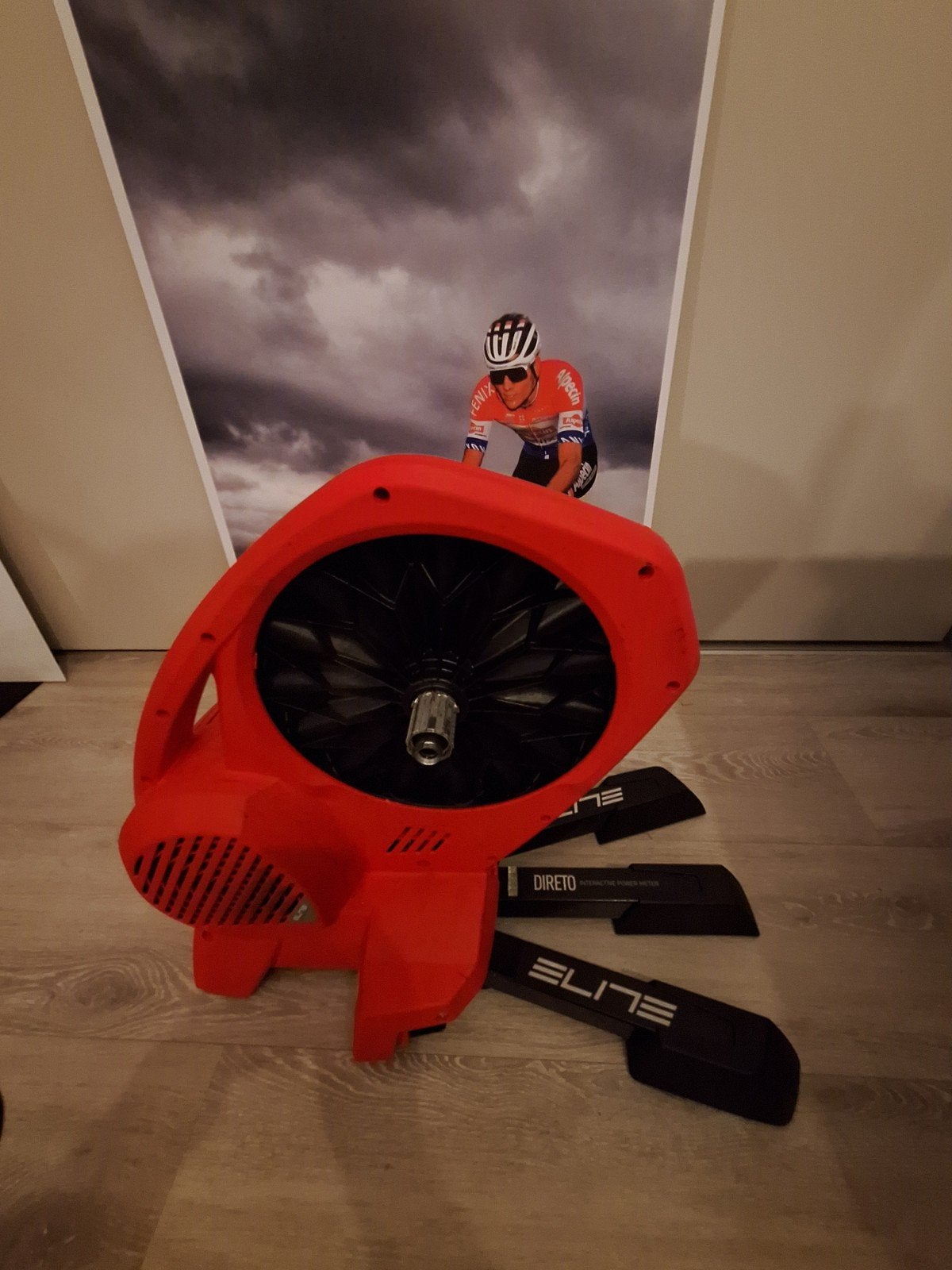 Elite Direto fietstrainer - in prima staat, Sport en Fitness, Wielrennen, Ophalen of Verzenden, Zo goed als nieuw, Overige typen