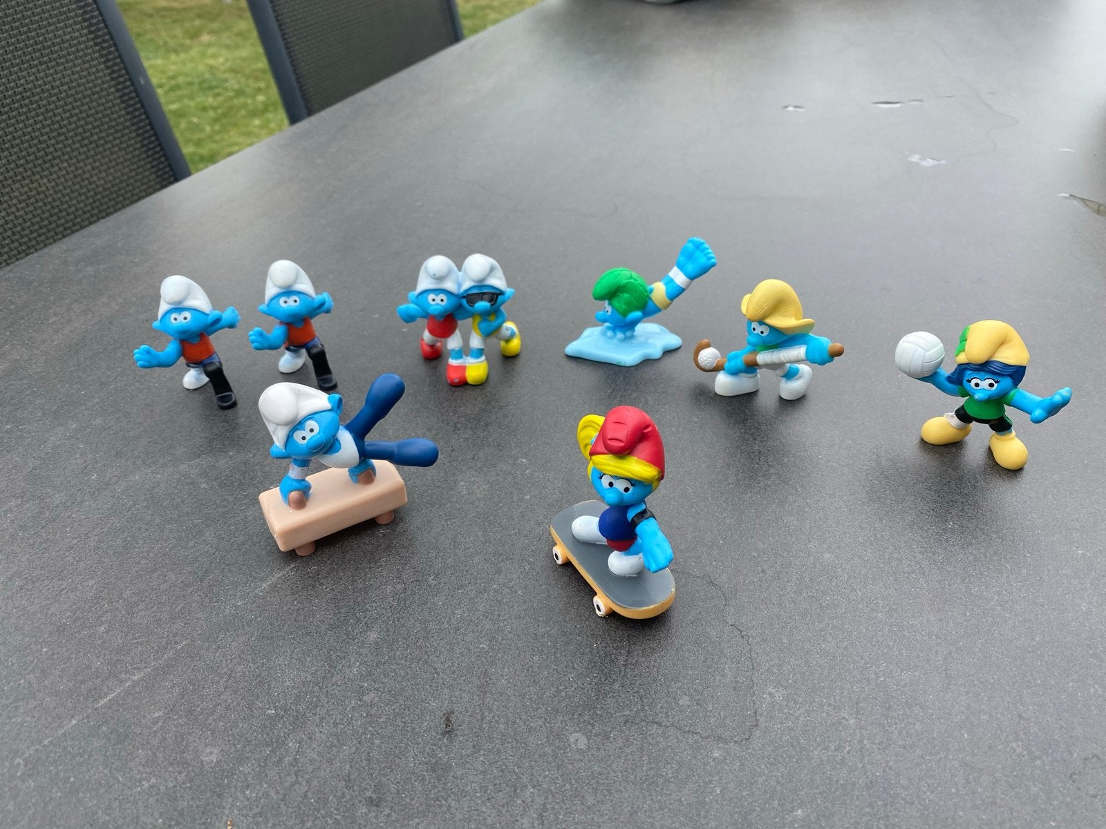 Sport Smurfen collectie schleich mcdonalds 2024, Verzamelen, Smurfen, Ophalen of Verzenden, Gebruikt, Verschillende Smurfen, Poppetje, Figuurtje of Knuffel