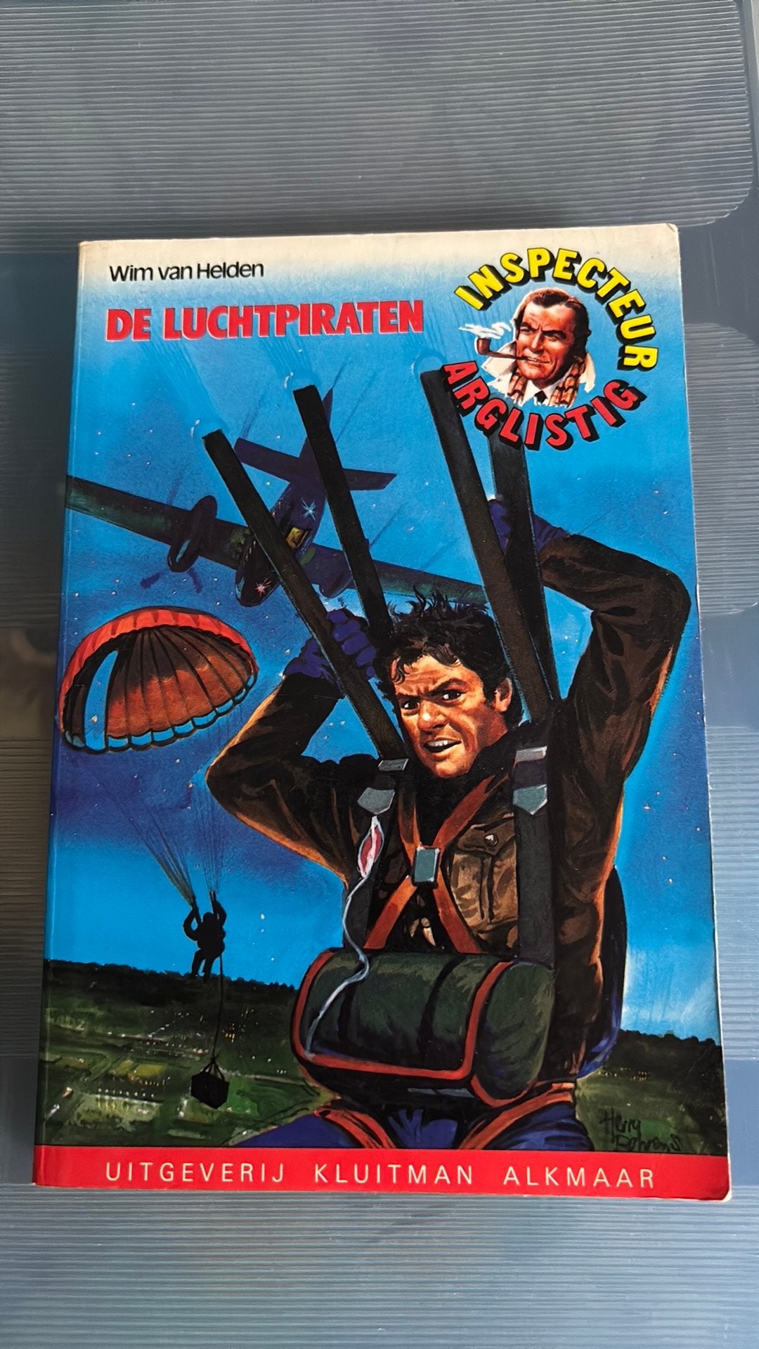 Inspecteur arglistig  de luchtpiraten, Boeken, Ophalen of Verzenden