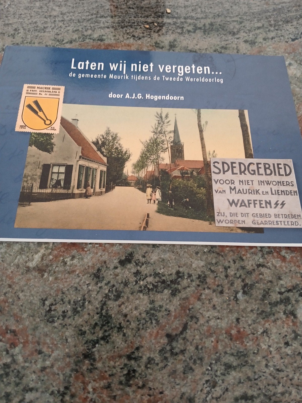 maurik tijdens de tweede wereldoorlog a hogendoorn, Ophalen of Verzenden
