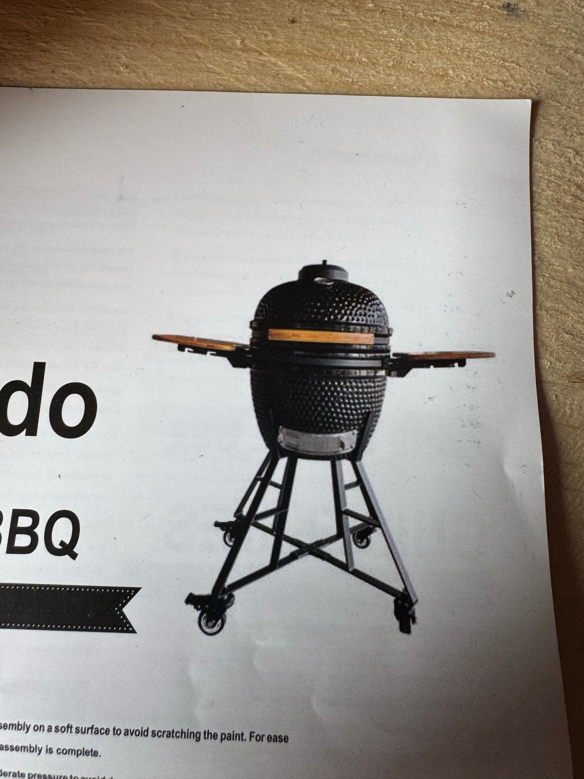 Compleet onderstel voor Kamado BBQ, Ophalen of Verzenden, Gebruikt