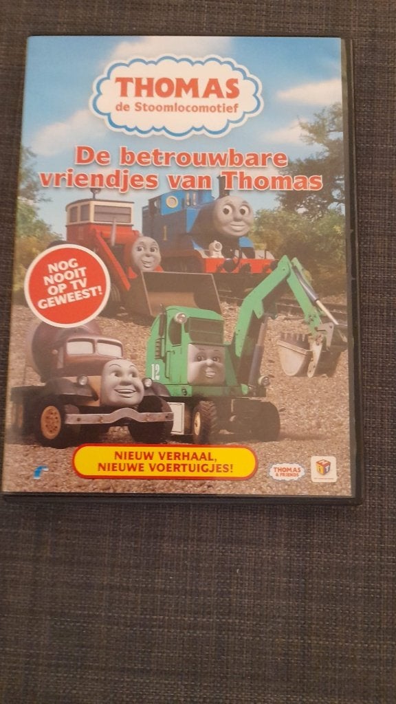 thomas dvd, Alle leeftijden, Ophalen of Verzenden, Zo goed als nieuw, Overige genres