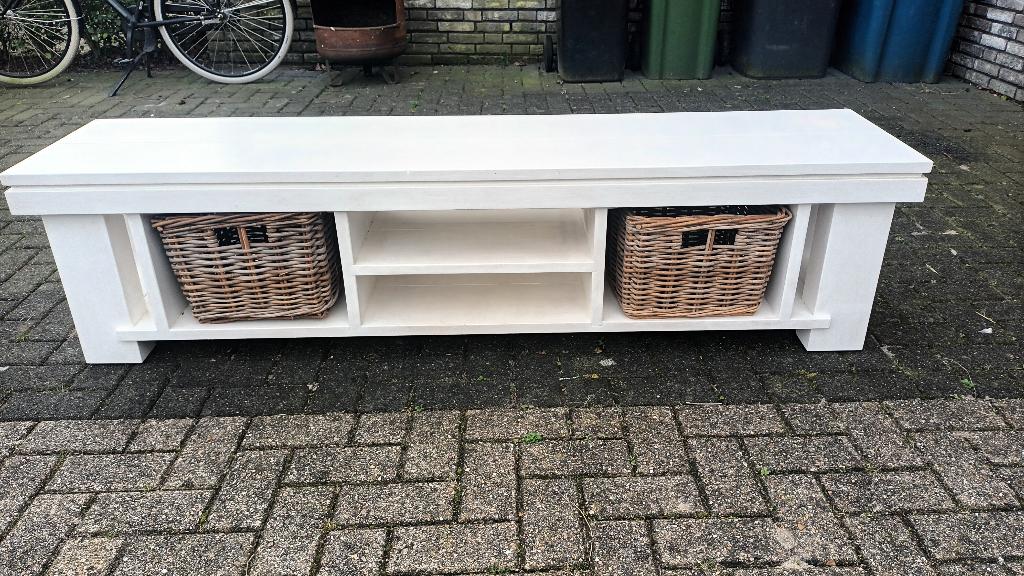 tv meubel, Huis en Inrichting, Ophalen, Gebruikt, 150 tot 200 cm, Minder dan 100 cm