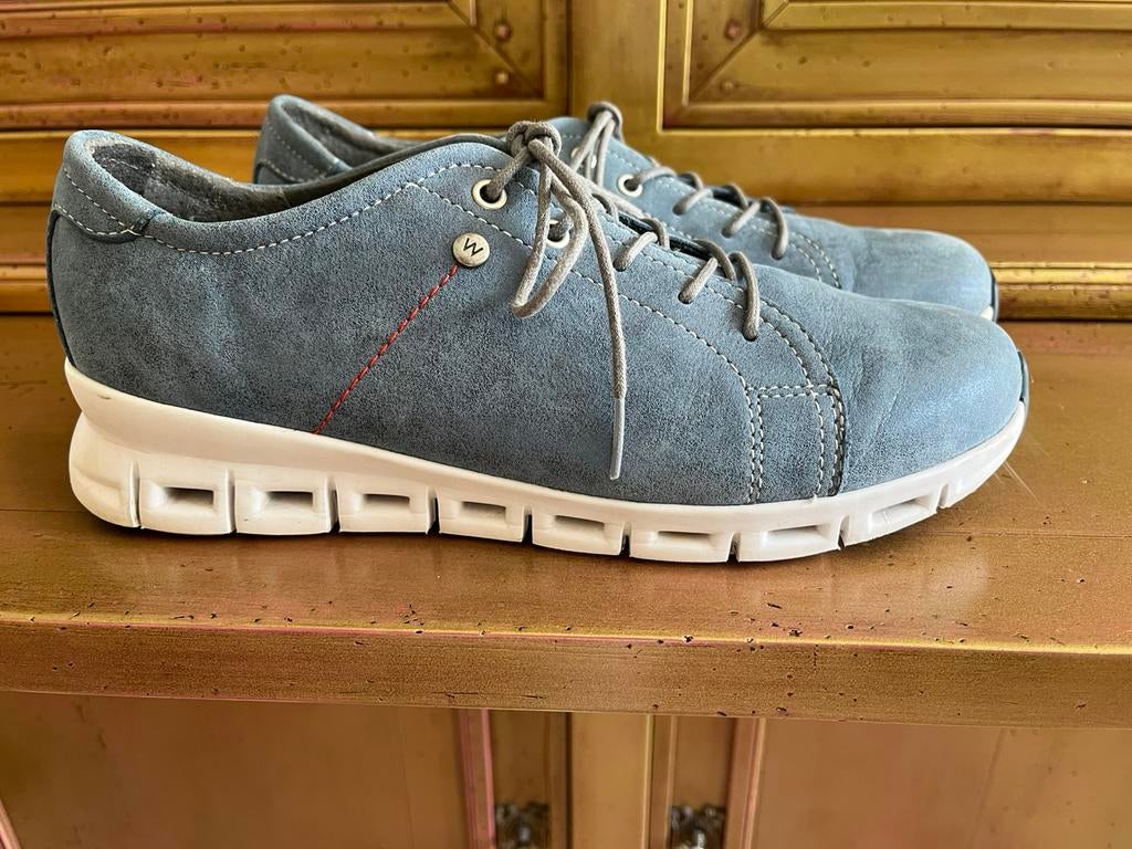 Wolky schoenen leer maat 40, Kleding | Dames, Schoenen, Schoenen met lage hakken, Blauw, Ophalen of Verzenden, Zo goed als nieuw