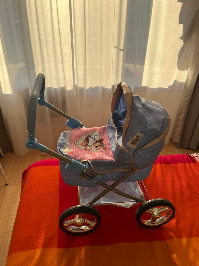 Poppenwagen, inklapbaar., Kinderen en Baby's, Speelgoed | Poppen, Ophalen of Verzenden, Gebruikt, Overige typen