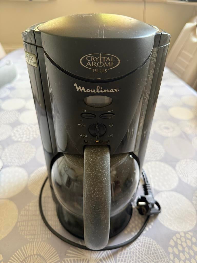 Moulinex CW6 Koffiezetapparaat - Gebruikt, Witgoed en Apparatuur, Koffiezetapparaten, Ophalen, 10 kopjes of meer, Koffiemachine