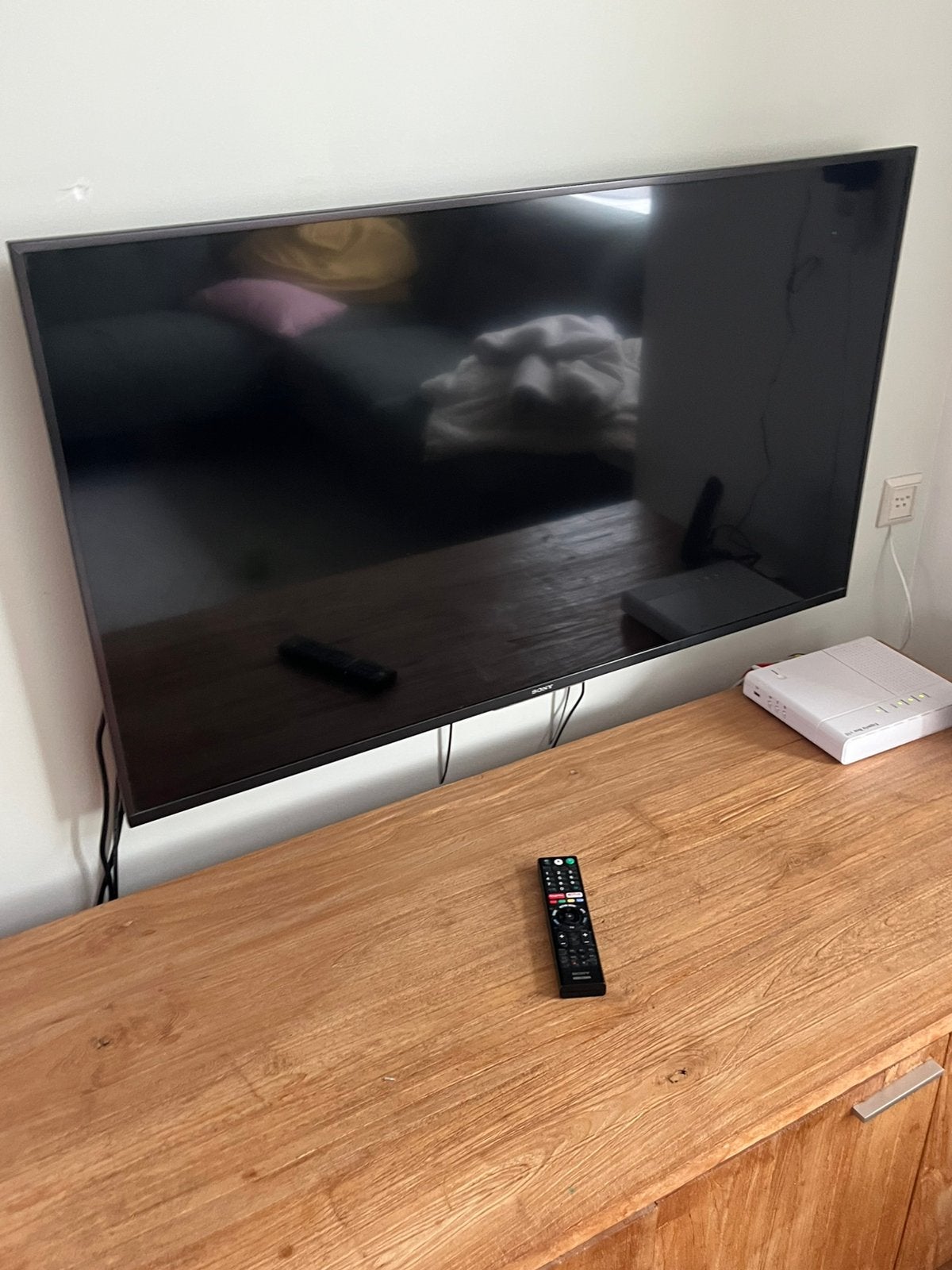 Sony Bravia 4K Smart tv 49 inch inclusief Vogels muurbeugel, Ophalen, 100 Hz, 4k (UHD), Smart TV