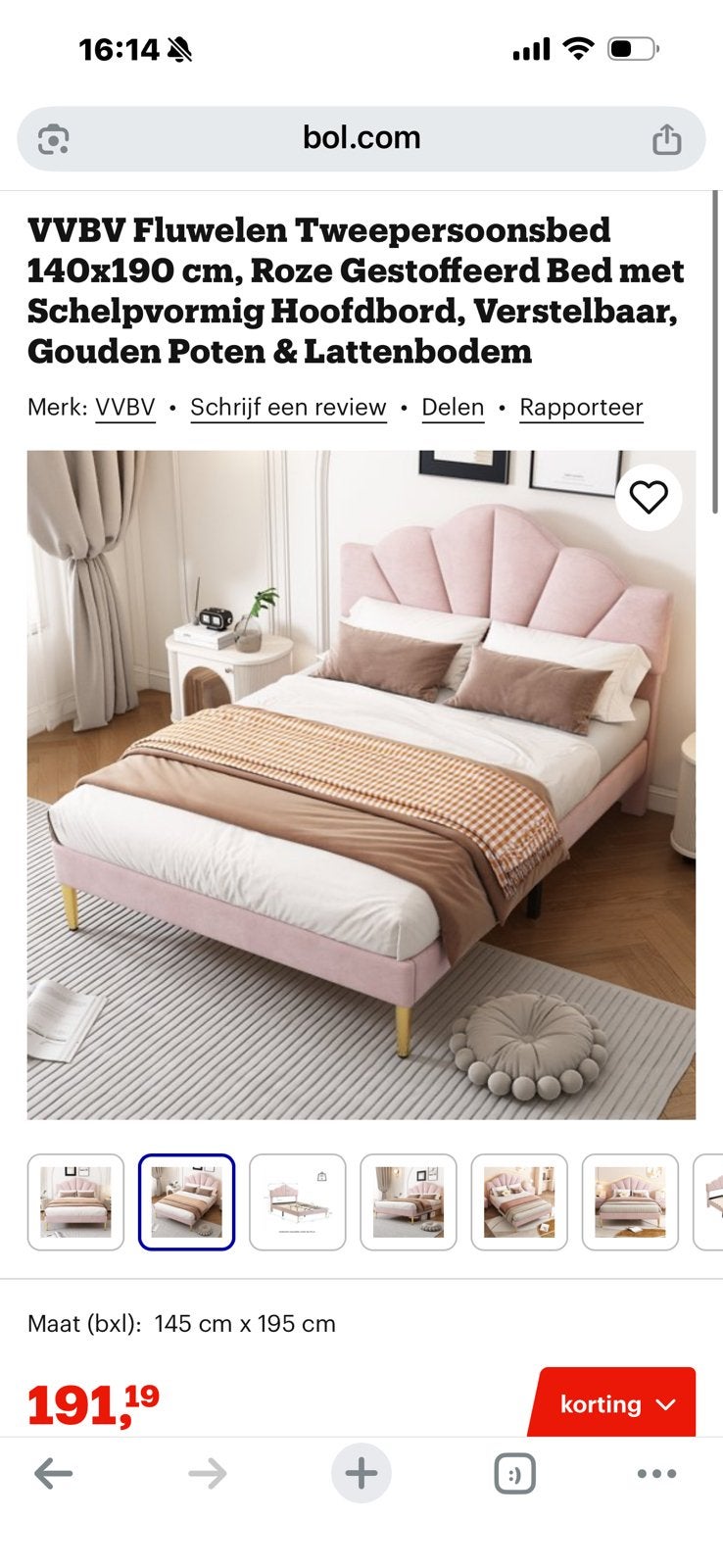 Mooi meisjes bed, Huis en Inrichting, Slaapkamer | Bedden, Zo goed als nieuw, Eenpersoons, 90 cm, Hout, Wit, Ophalen