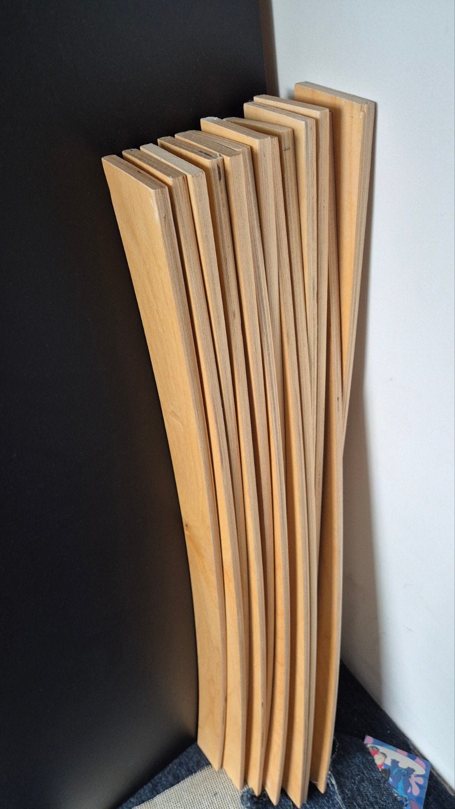13 latten voor lattenbodem 94x1x5 cm, Ophalen, Gebruikt, 190 cm of minder, Overige maten