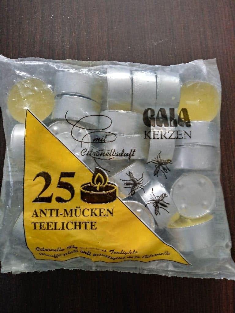 Citronella theelichtjes (nieuw), Overige materialen, Verzenden, Geel, Nieuw