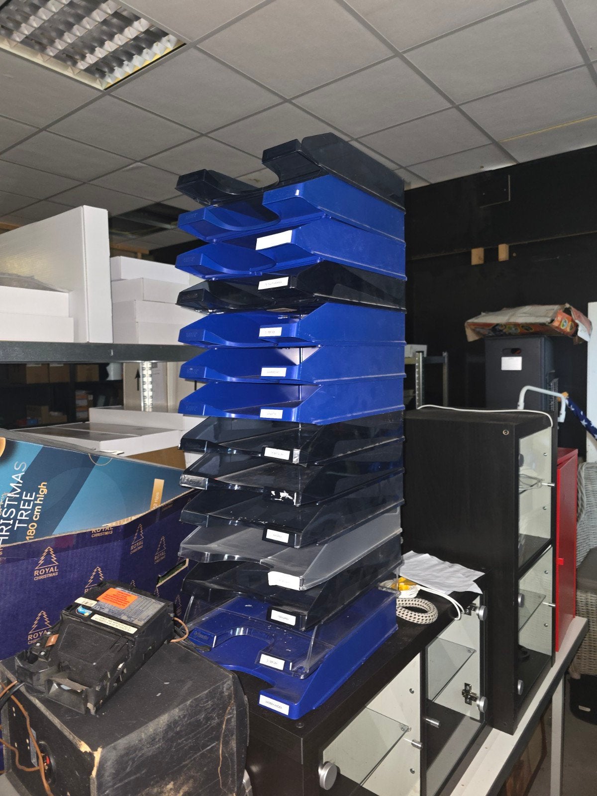 Brievenbakjes, brievenbak, kantoorpakket 14 stuks, Ophalen