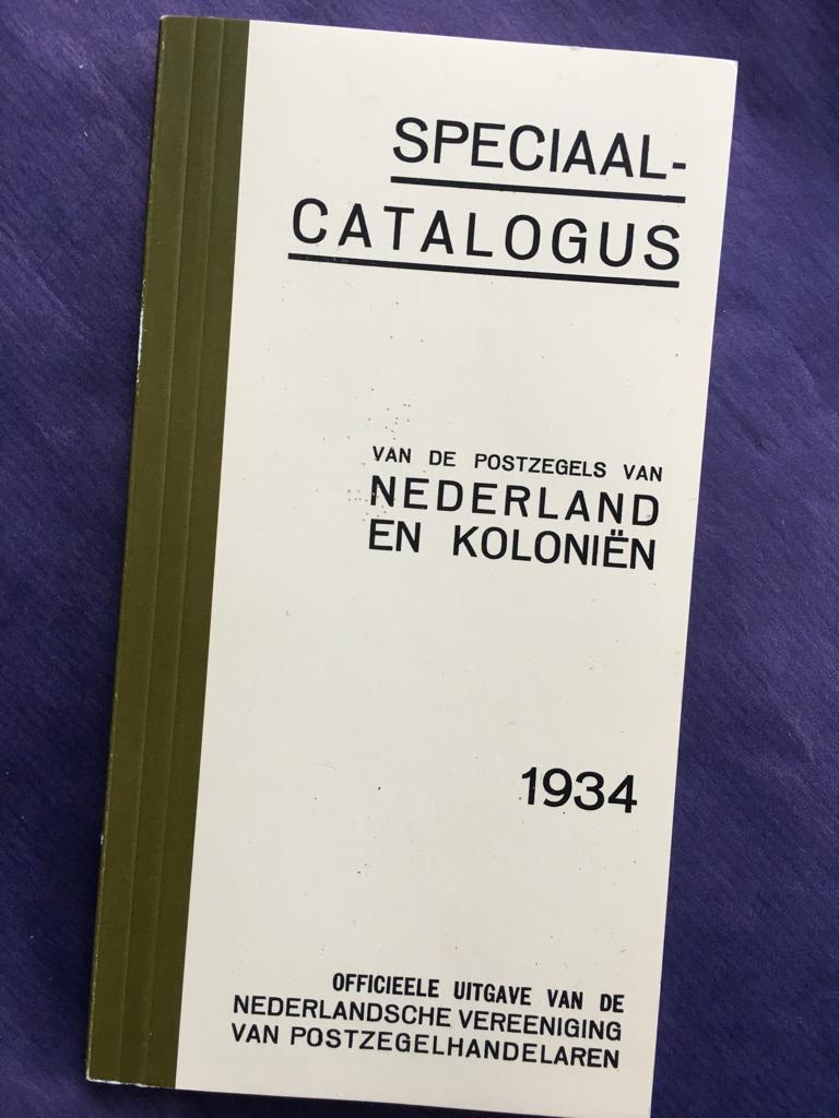 Postzegel catalogus 1934 (Ned. & Kol.), Postzegels en Munten, Ophalen of Verzenden