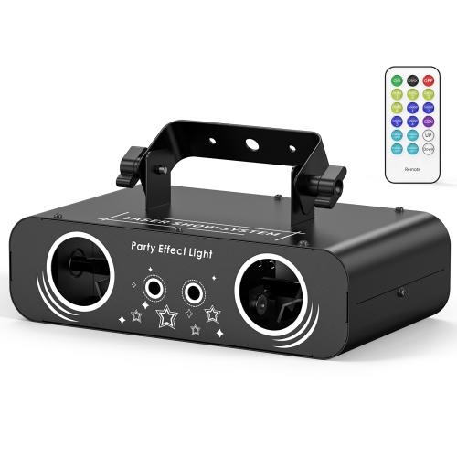 DJLicht Animatie laser RGB met afstandsbediening, Geluidgestuurd, ., Nieuw, Ophalen of Verzenden