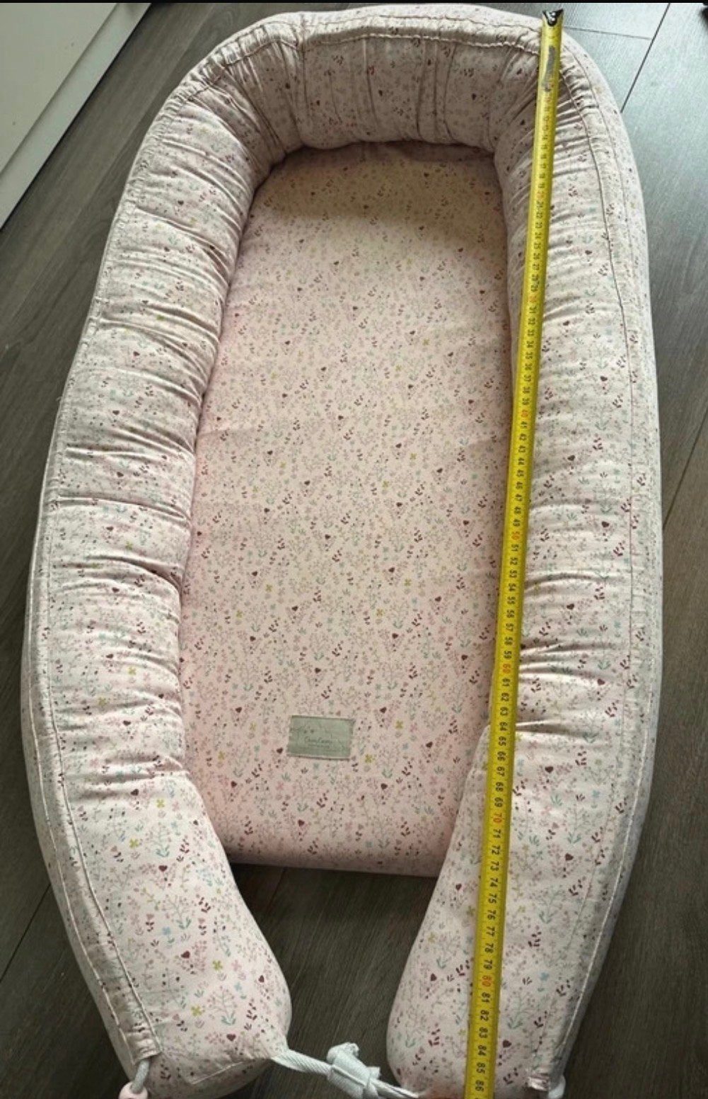 Cam Cam Copenhagen babynestje - Roze bloemenprint, Ophalen of Verzenden, Zo goed als nieuw, Overige typen