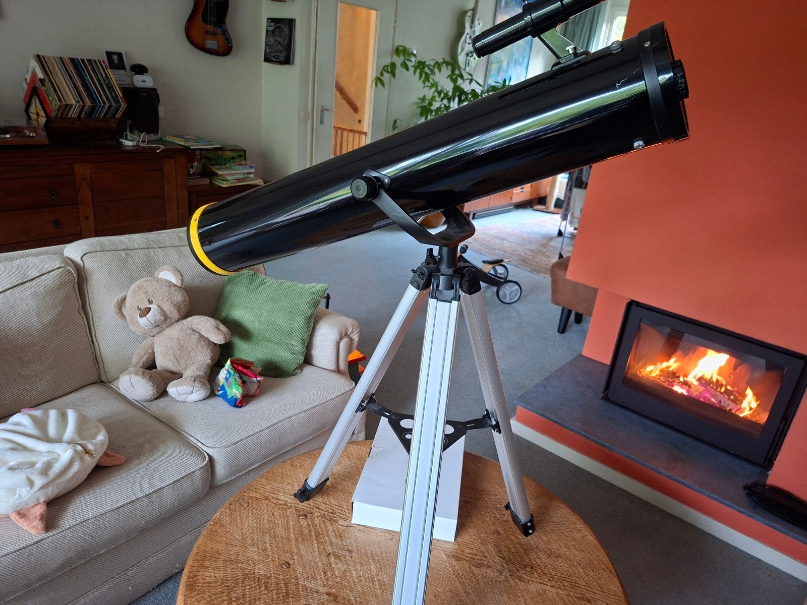 National Geographic Spiegeltelescoop, Ophalen, 80 tot 200 mm, Met statief, Spiegeltelescoop (reflector)