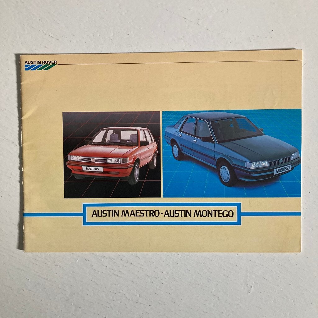 Austin Maestro en Montego folder / brochure november 1984, Boeken, Ophalen of Verzenden, Gelezen, Overige merken