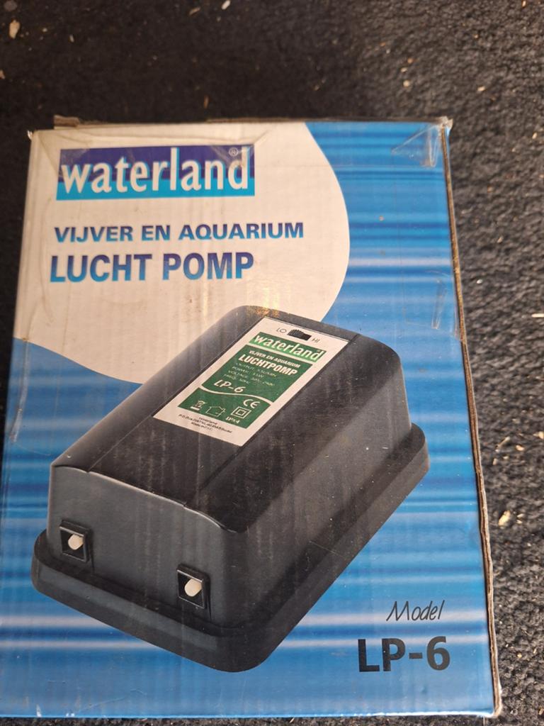 Waterland LP-6 Vijverluchtpomp, Ophalen of Verzenden, Nieuw, Vijverpomp