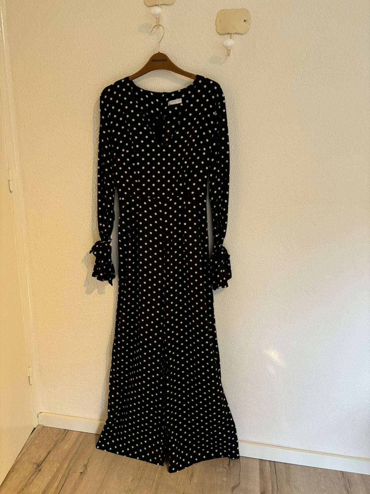 Loavies zwarte jumpsuit dots M *nieuw*, Ophalen of Verzenden, Nieuw, Maat 38/40 (M), Zwart
