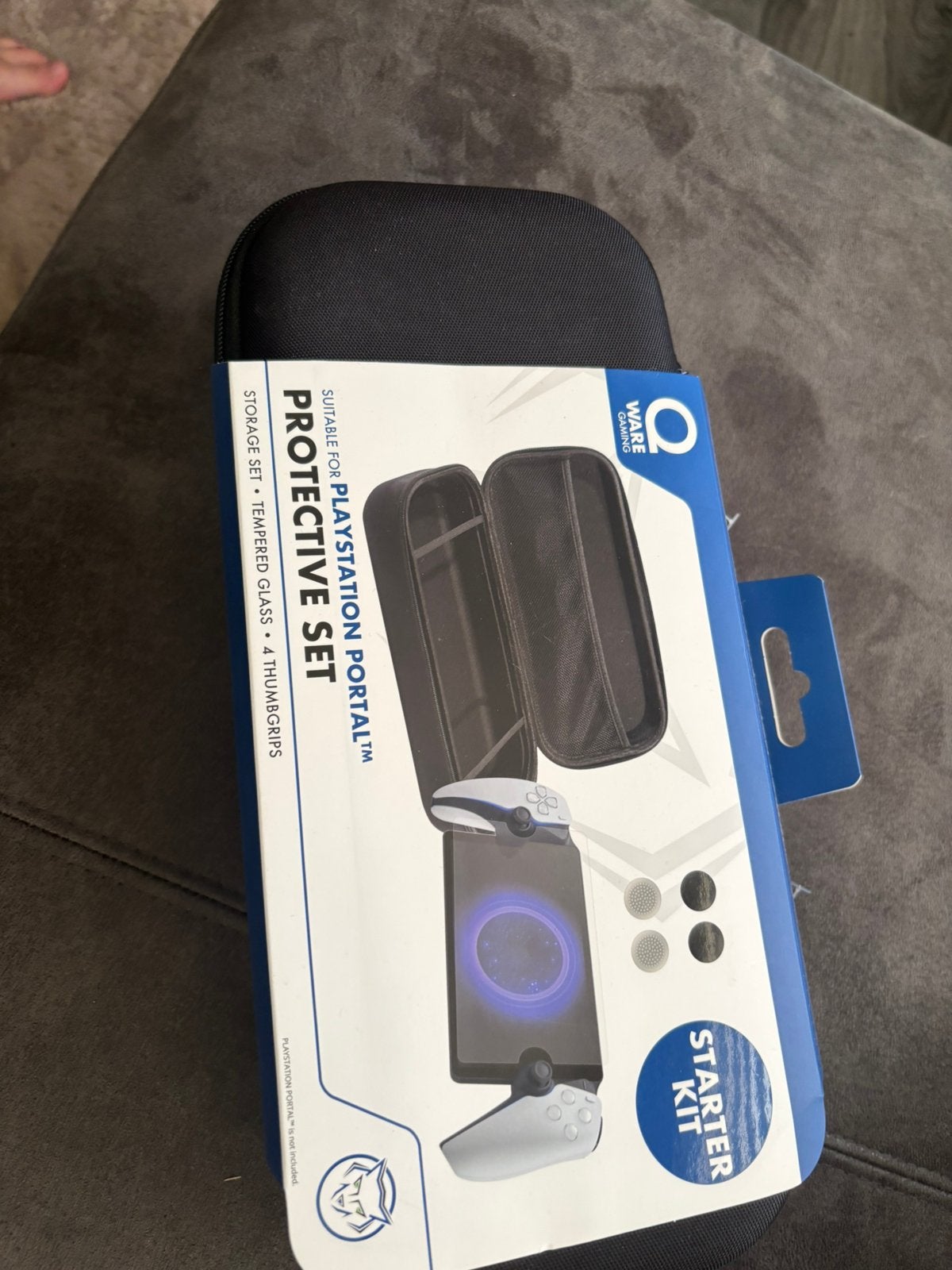 Qware Protective Starter Kit voor PlayStation Portal,Nieuw