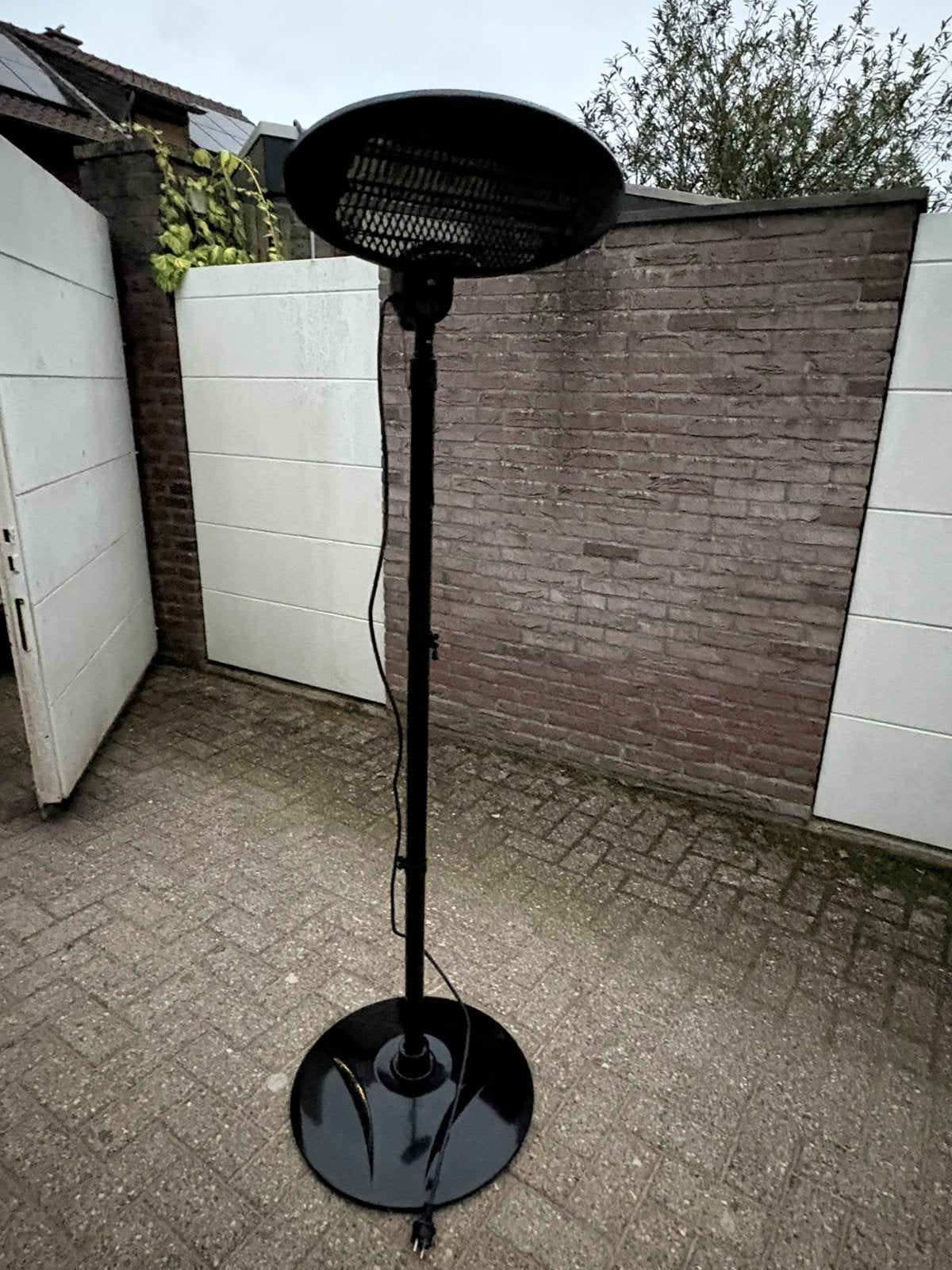 Elektrische terrasverwarmer, Tuin en Terras, Ophalen, Gebruikt, Elektrisch, Vloer
