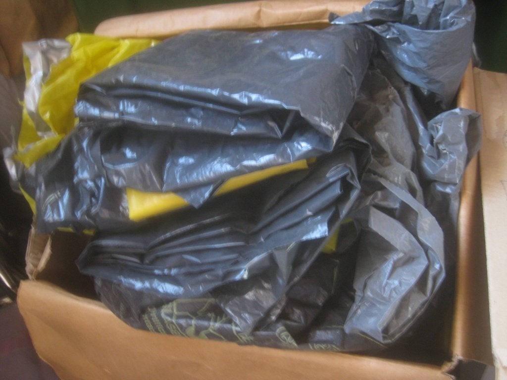 vuilniszakken gratis schoon, gebruikt voor kleding, Ophalen, Overige typen