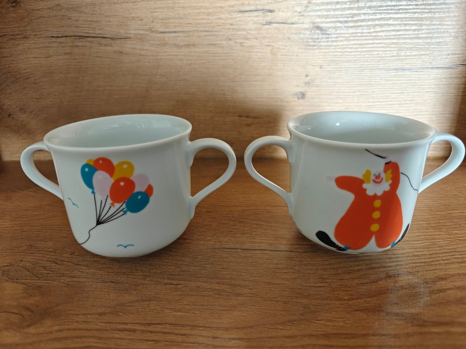 Vintage IKEA kindermokken met twee handvatten, Gebruikt, Keramiek, Vintage, IKEA