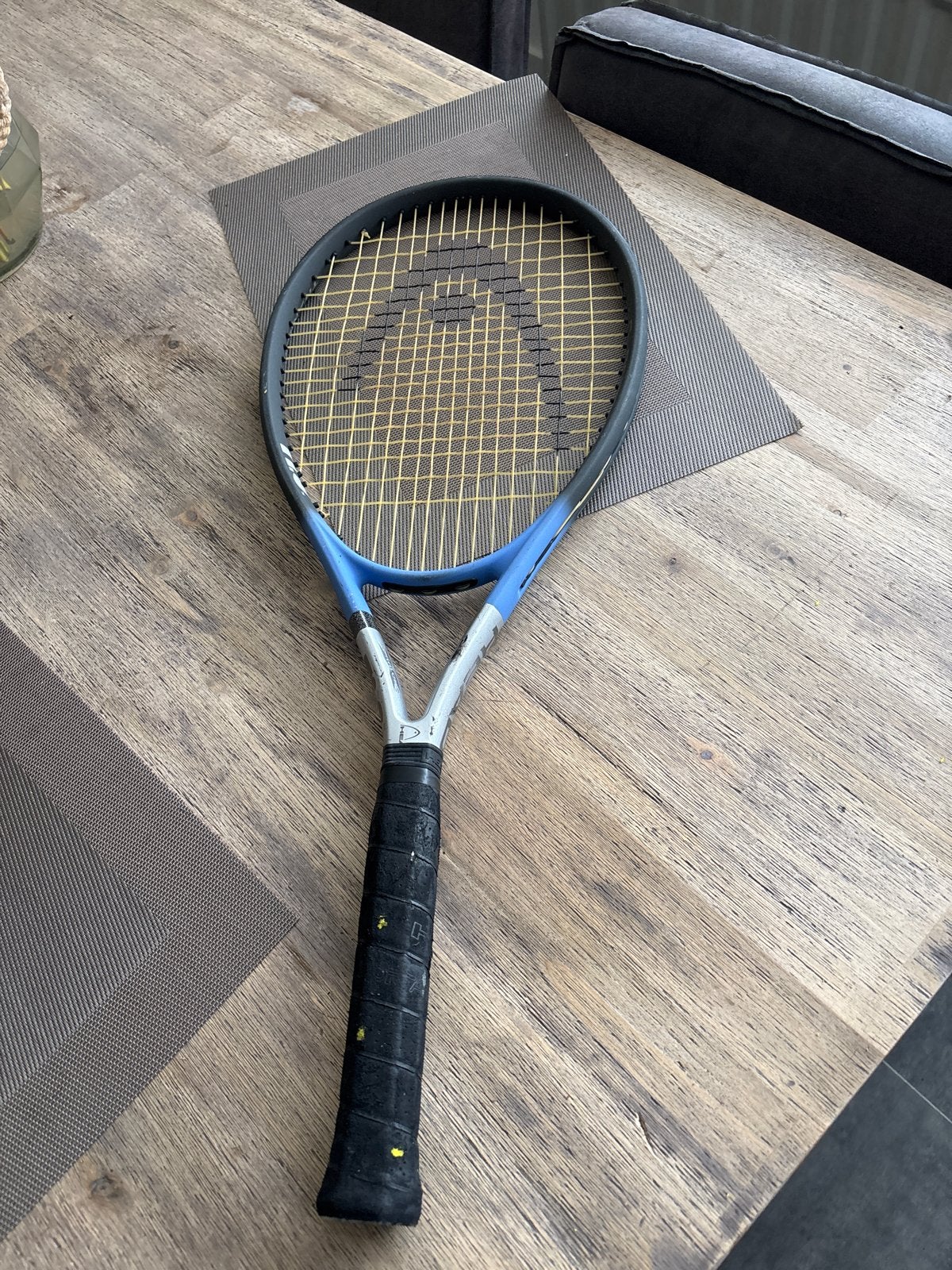 Head Ti.S1 Titanium Tennisracket - Grip moet vervangen, Sport en Fitness, Tennis, Ophalen, Gebruikt, Racket, Head