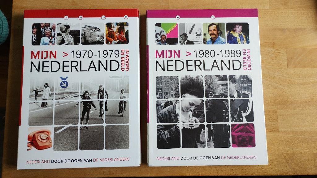 Overzicht Mijn Nederland jaren 70 en 80 in 2 delen, Boeken, Ophalen of Verzenden, Zo goed als nieuw, 20e eeuw of later, Onbekend