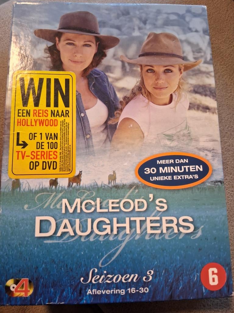 McLeod's Daughters Seizoen 3 DVD - Aflevering 16-30, Boxset, Drama, Ophalen of Verzenden, Zo goed als nieuw