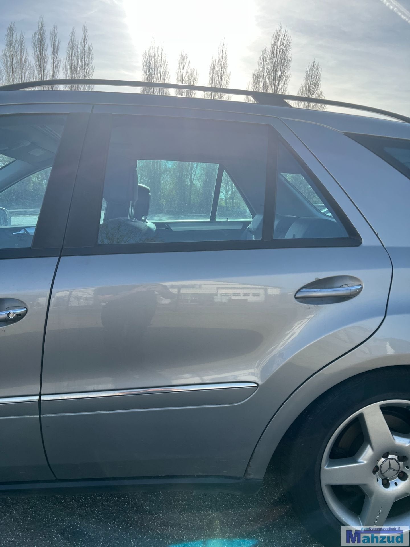 MERCEDES ML 2 W164 Grijs C723 links achter deur 2005-2011, Gebruikt, Mercedes-Benz AG, Deur, Mercedes-Benz