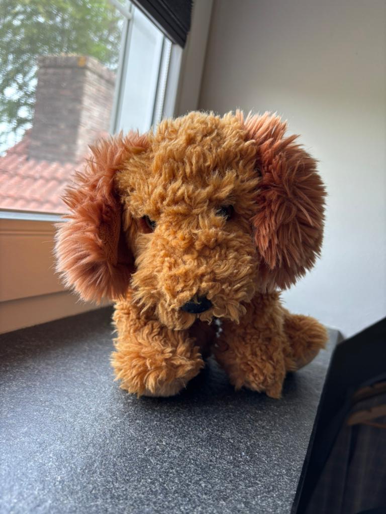 Wilberry knuffel - hond - (golden) Cockapoo., Ophalen of Verzenden, Zo goed als nieuw, Hond
