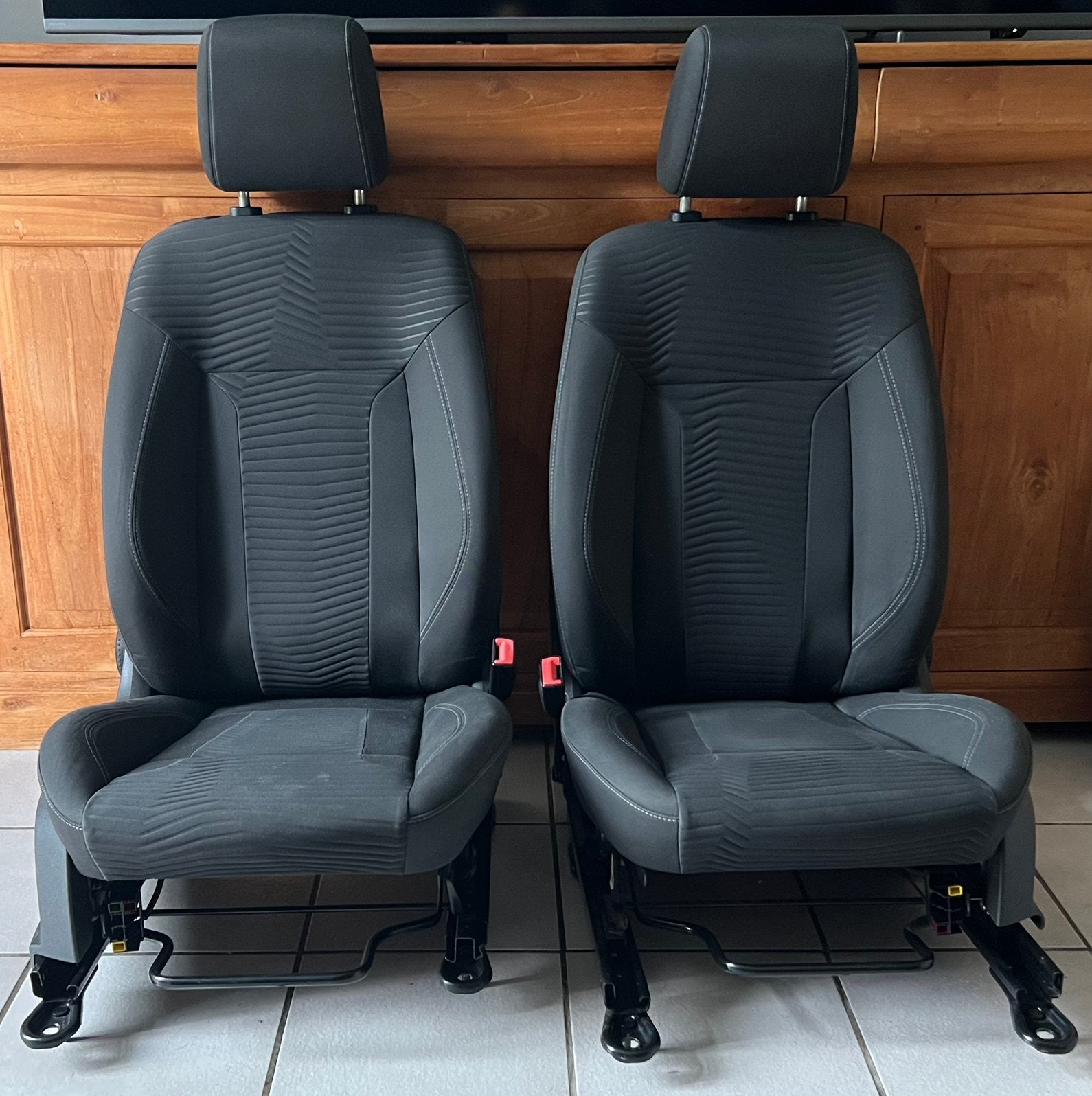 Voorstoelen ford fiesta mk7,5 nette staat 2 deurs, Ophalen, Gebruikt, Ford