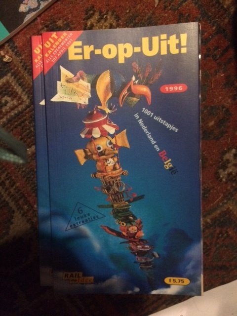 er op uit 1996 van ns trein railidee, Ophalen of Verzenden, Zo goed als nieuw, Trein, Boek of Tijdschrift