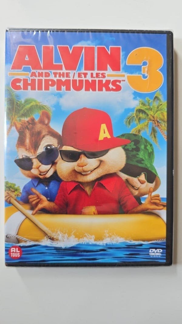 ALVIN AND THE CHIPMUNKS 3 (IN SEAL) (DVD), Alle leeftijden, Verzenden, Zo goed als nieuw, Actiekomedie