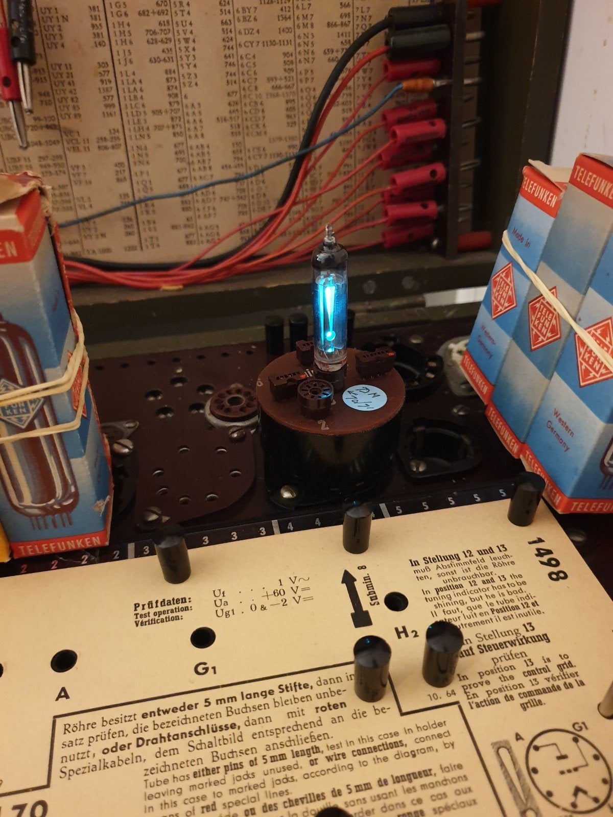 DM70 DM71 Indicator Buisjes voor Radio/Bandrecorder, Ophalen of Verzenden