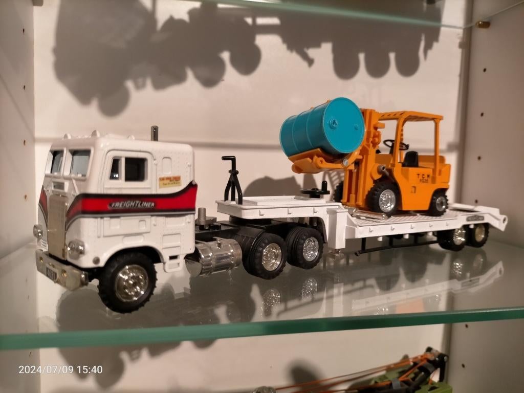 Shinshei macloader met heftruck, Verzenden, Auto