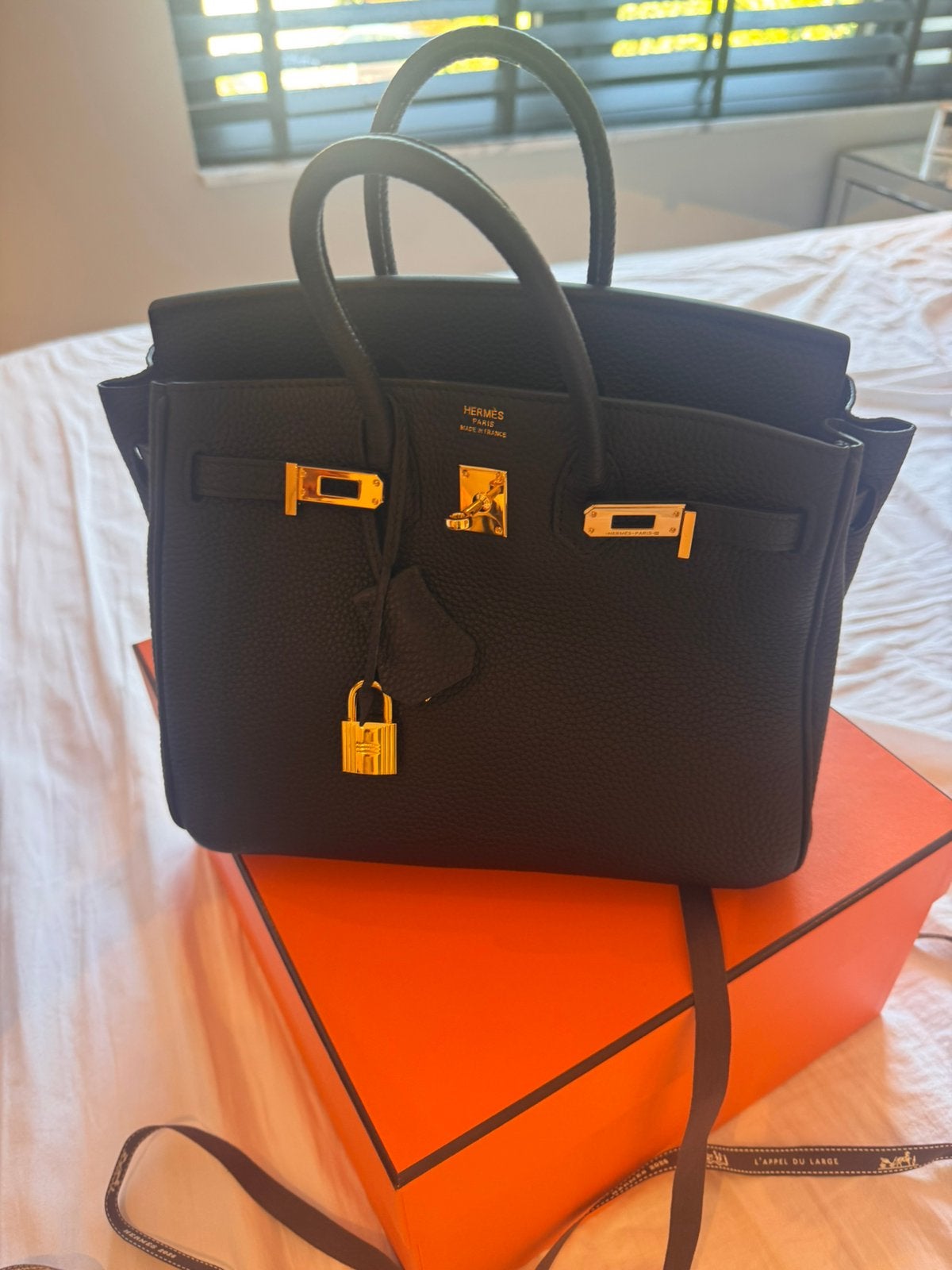 Hermes, Ophalen, Zo goed als nieuw, 30 cm of meer, Minder dan 35 cm