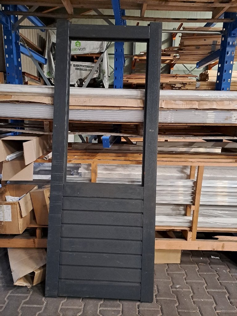Merbau deuren gegrond 83x211,5cm, Doe-het-zelf en Verbouw, Deuren en Horren, Ophalen, 80 tot 100 cm, Nieuw, Buitendeur