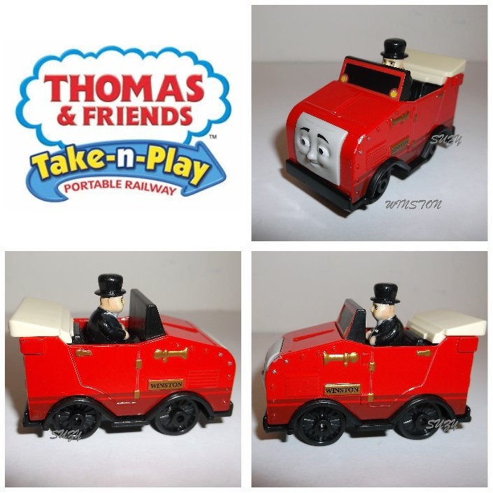 Thomas de Trein Take n Play, Winston, Ophalen of Verzenden, Gebruikt