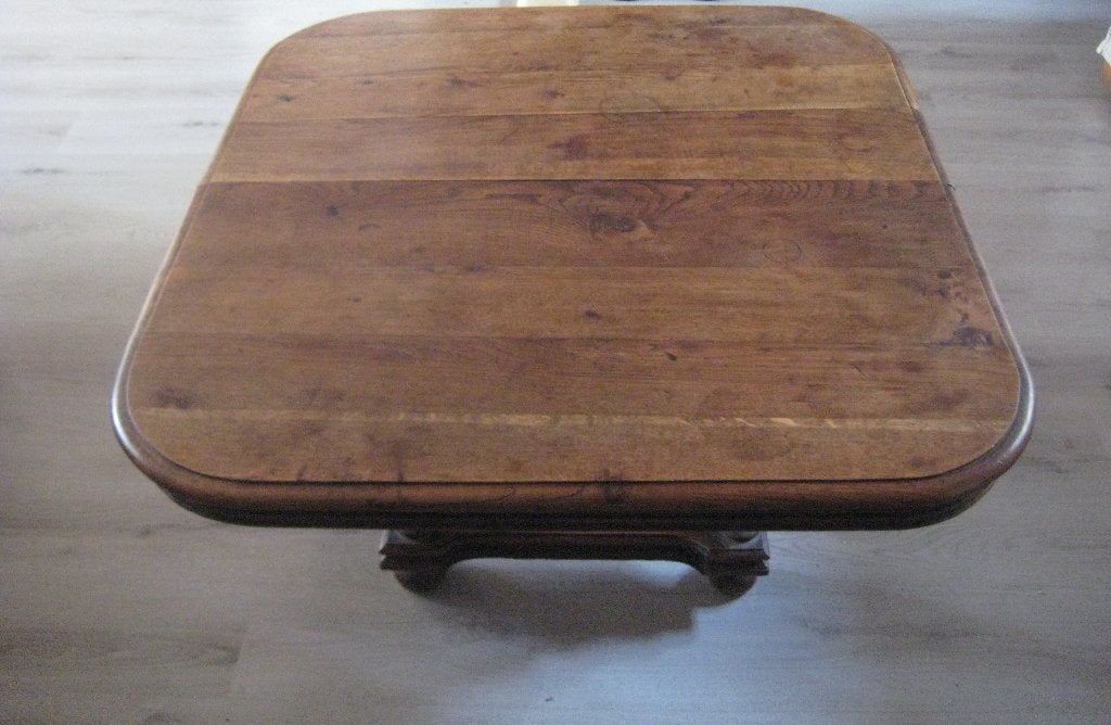 Eiken alontafel Henri Deux, Antiek en Kunst, Antiek | Meubels | Kasten, Ophalen