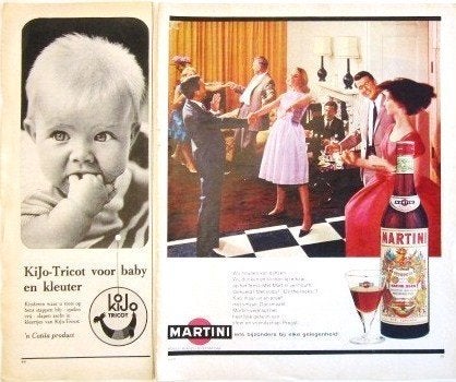 Advertenties reclames uit 1963 Kuifje Jamin Dreft Dixan Kijo, Verzamelen, Ophalen of Verzenden, Gebruikt, Overige typen