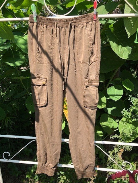 Ka150 clockhouse bruine dunne zomerbroek, maat 38, Maat 38/40 (M), Bruin, Verzenden, Zo goed als nieuw