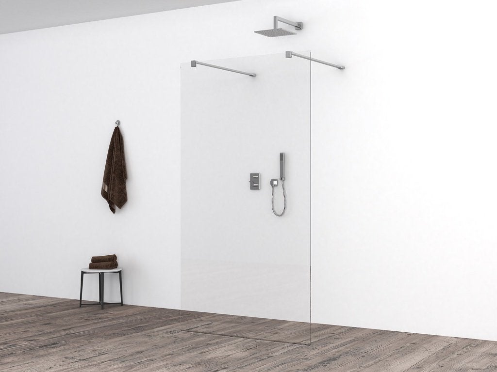 Douchewand nieuw in doos: 1100 x 2000 x 8 mm, Ophalen, Nieuw, Glas, Douche