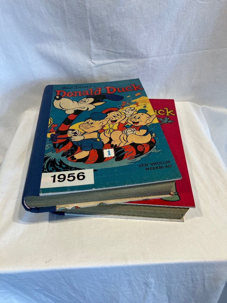 Donald Duck jaargang 1956, Boeken, Complete serie of reeks, Walt Disney  Donald duck, Ophalen, Gelezen